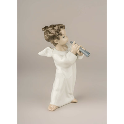 Angel with Flute Figurine