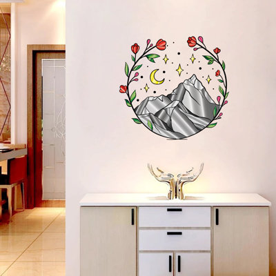 Landscape & Nature Non-Wall Damaging Wall Decal