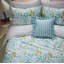 Foxglove Print Cotton Duvet Cover Set-119898979