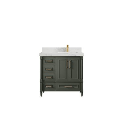 Ensemble de meuble-lavabo simple 36 po Aberdeen