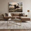 «Dogs Irish Water Spaniel», art mural sur toile brune-2133462388