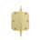 Nostalgic Warehouse 3.5" x 3.5" Steeple Tip Residential Hinge with 5/8" Radius Corners