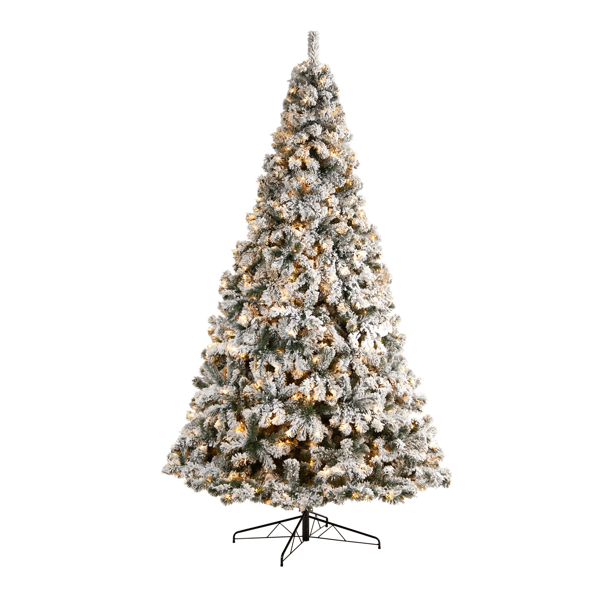 Lighted Artificial Fir Christmas Tree, 3' H
