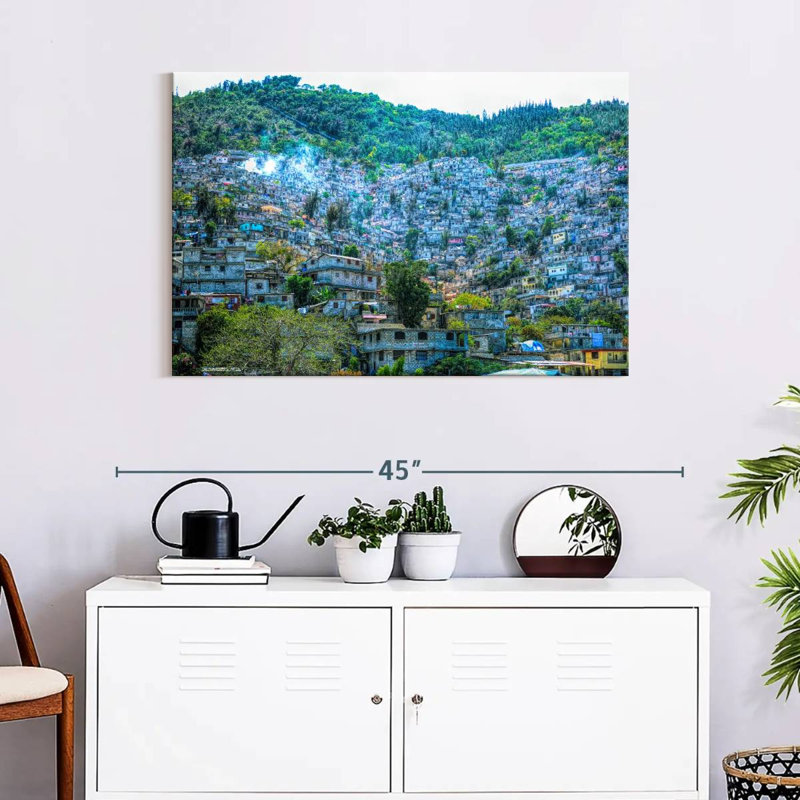 Lilie Port-Au-Prince Hillside Homes, 24" H x 36" W