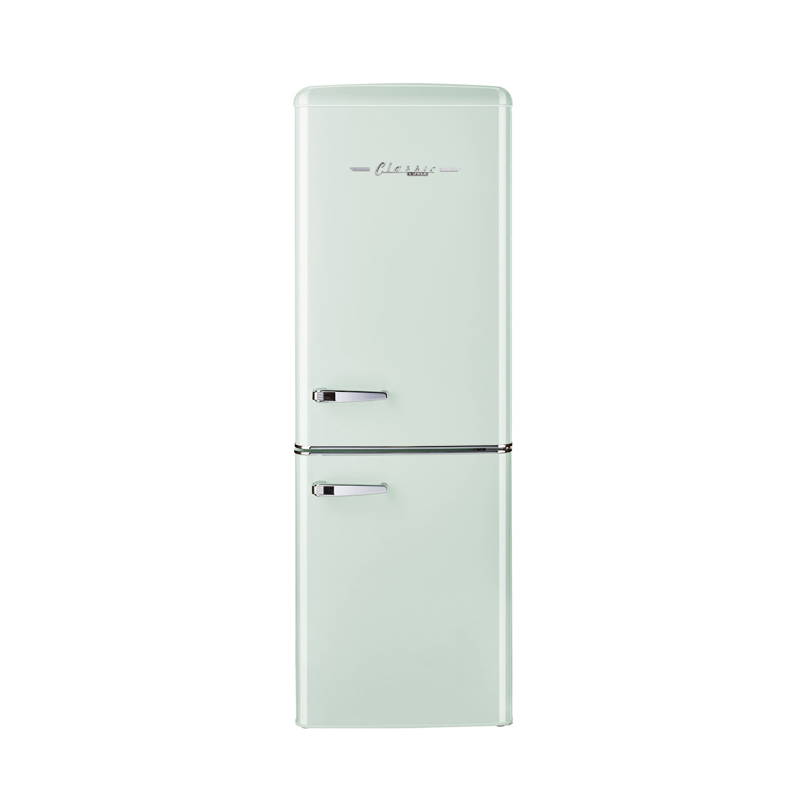 Classic Retro 21.6" Manual Defrost 7 cu. ft. Energy Star Certified Bottom Freezer Refrigerator | Fridge.com