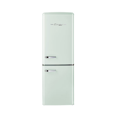 Classic Retro 21.6" Manual Defrost 7 cu. ft. Energy Star Certified Bottom Freezer Refrigerator