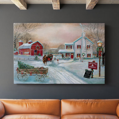 Christmas Tree Farm -Gallery Wrapped Cavas
