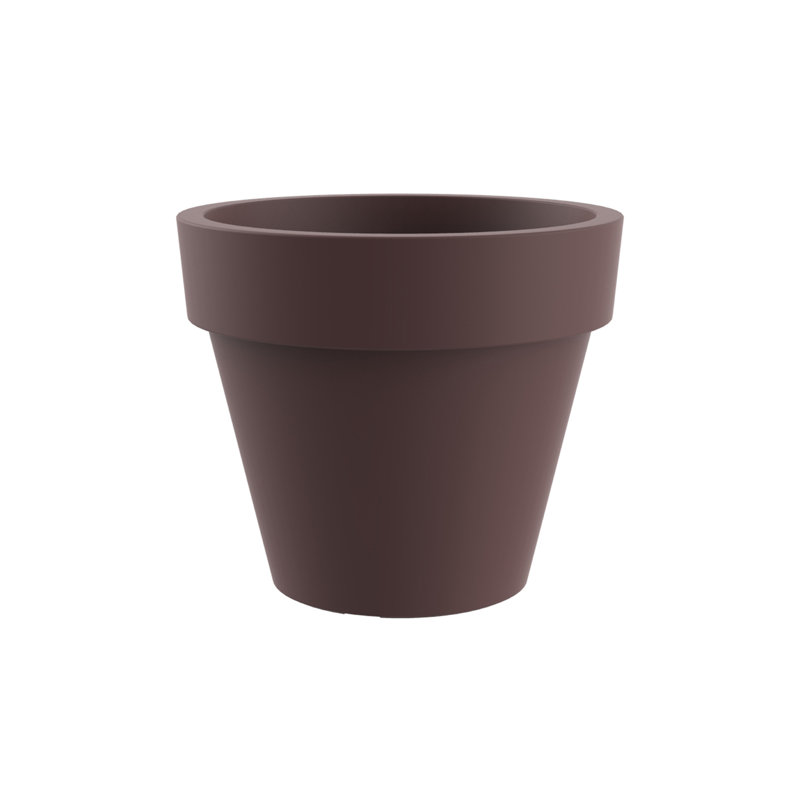 Pot à fleurs en résine Maceta, H 40,75 po x l 47,25 po x P 47,25 po, Créma