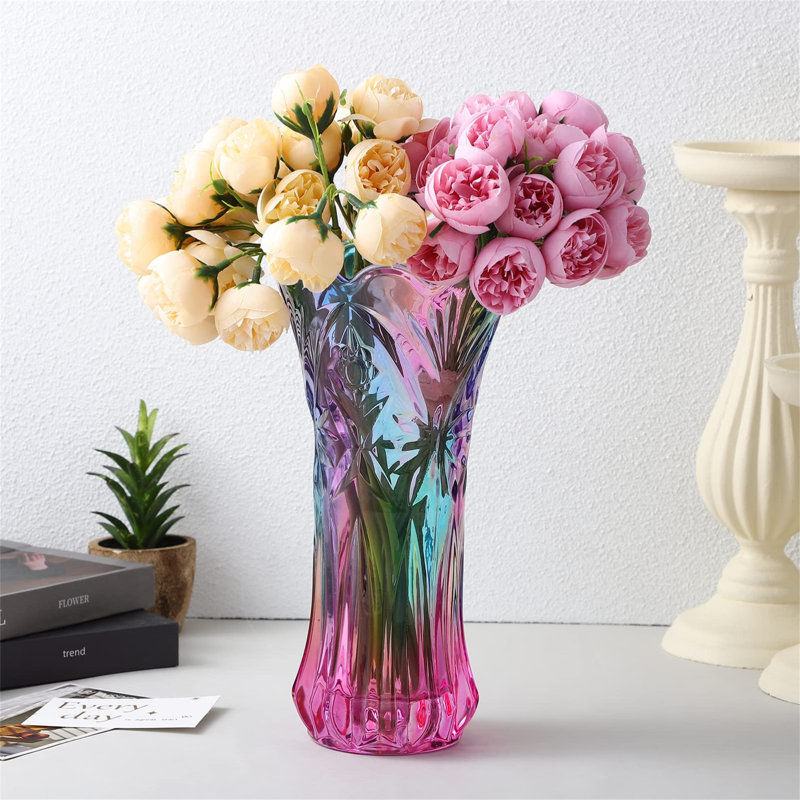 Danney Glass Floor Vase