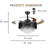 Daryle 42'' Ceiling Fan with LED Lights