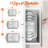 NutriChef 3 Piece Non-Stick Ceramic Bakeware Set