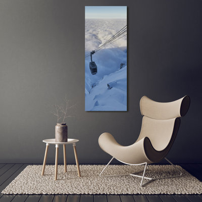 Roller Coaster - Wrapped Canvas Print