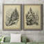 Toile encadrée de qualité supérieure The Larch-2017513214-2017513213