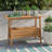 Armenta Rectangular Eucalyptus Outdoor Buffet & Console Table
