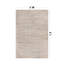 Tapis rayé beige texturé à rayures-710604