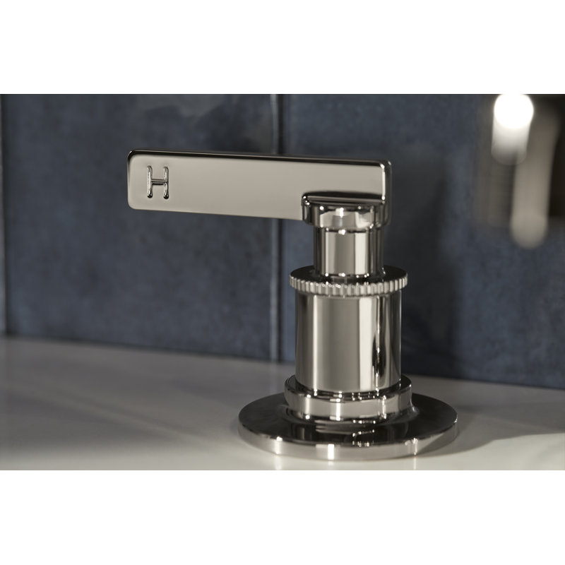Castia by Studio McGee Widespread Bathroom Sink Faucet 0.5 GPM, Polished Chrome