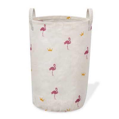 Fabric Laundry Basket with Handles
