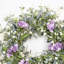 26" Artificial Farmhouse Spring Summer Blossom Cluster Greenery Eucalyptus Hydrangea Floral Wreath For Front Door