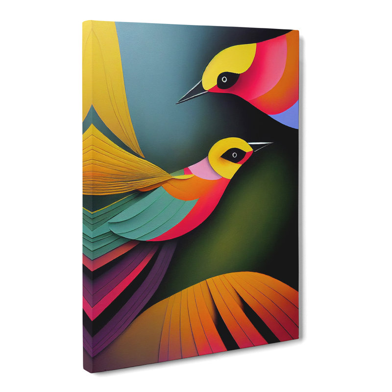 Bird Action Vol.2 - Wrapped Canvas, 50cm H x 35cm W x 3cm D