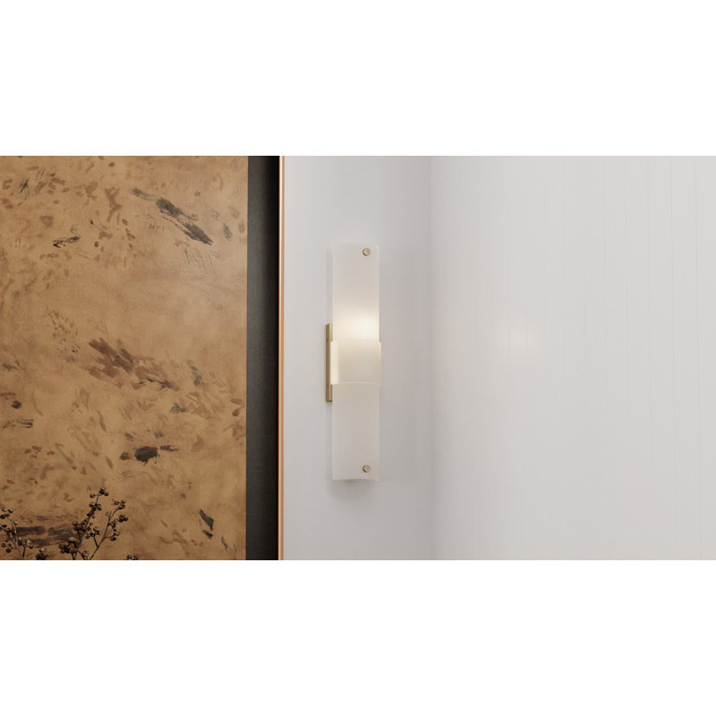 Finnegan 2-Light Wall Sconce, 22" H x 5" W x 3.5" D