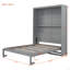 Lit escamotable mural avec tablettes Murphy-1015847572-1015847577
