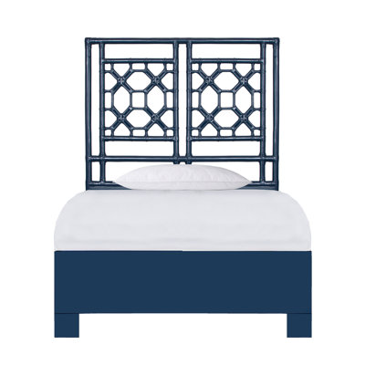 Lattice Back Platform Bed