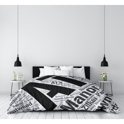 Austin Modern & Contemporary Duvet Cover