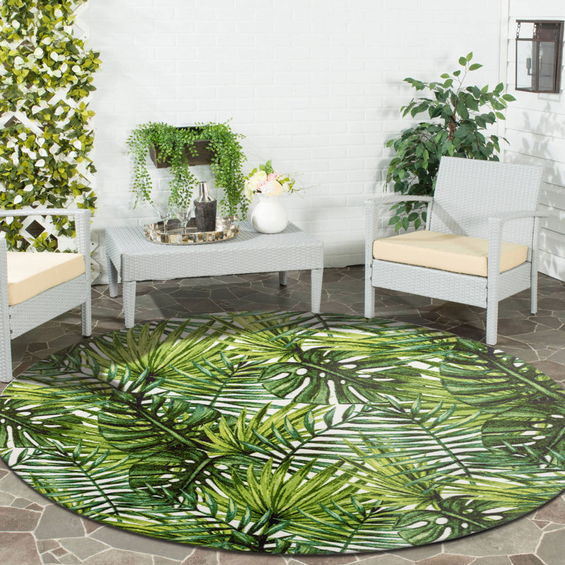 Tapis d'extérieur Sunshine, Rond 6 pi