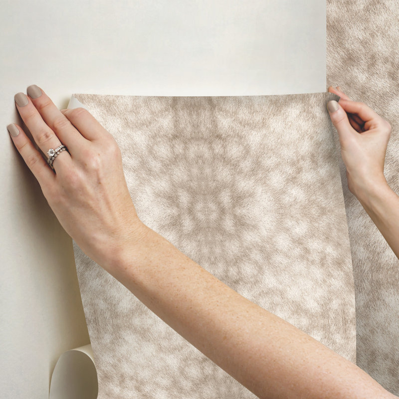 Abstract Vinyl Peel & Stick Wallpaper Roll