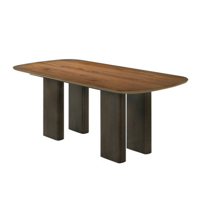 Delina Walnut Dining Table