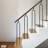 U-Shaped Stair Balusters With Adjustable Top Bracket-121479387