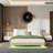 Floating Bed Frame with LED Lights-148831103