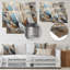 Décoration murale en métal plume dorée d'extravagance II - Glam Feather-314935187