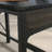 Desk Return 42", Brown Finish