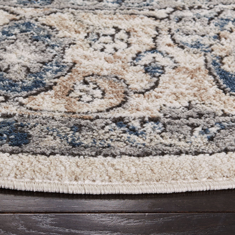 Martha Stewart Performance Oriental Rug, Round 6'7"