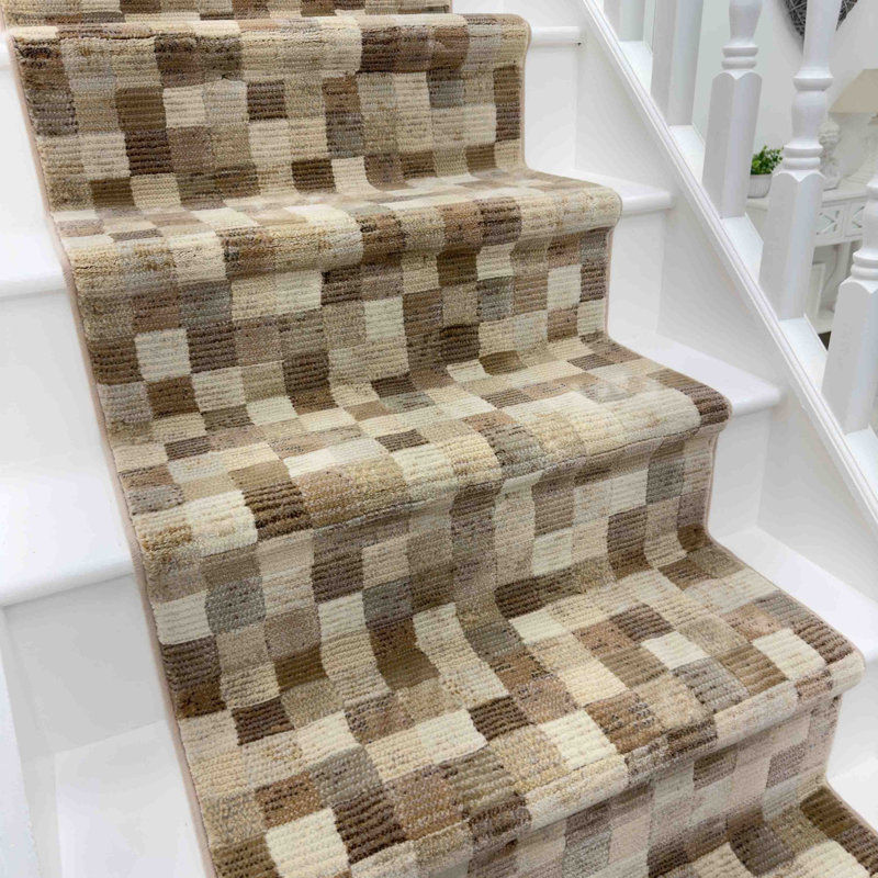 Stair Runner Abstract Area Rug, Stair Runner 66 x 570 cm