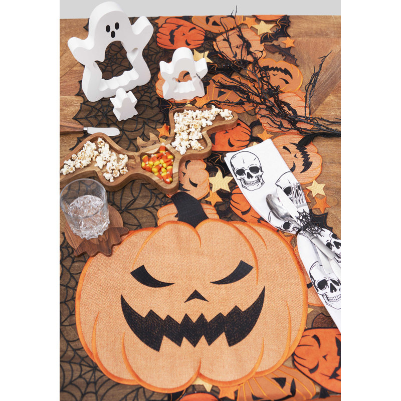 Jack-o’-Lantern and Bat runner