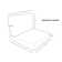 Outdoor 6'' Replacement Cushion Set Back Cushion