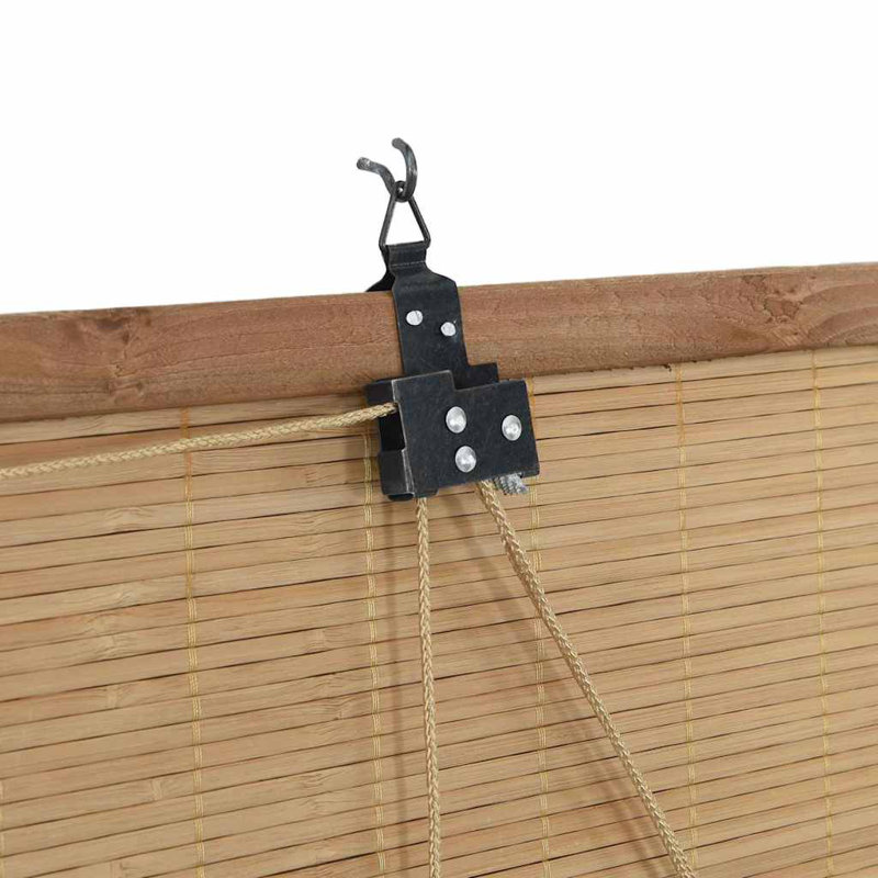 Bamboo Venetian Blind, Light Brown, 220cm L x 150cm W