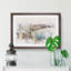 Dusk View Of Waikiki Beach - Single Picture Frame Painting on MDF-56874180-56874182