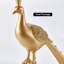 Table d'appoint Figurine Peacock Art Deco Gold