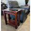 Table de bout en bois massif avec rangement Damius-1325010681