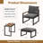 Casellas 2 - Person Patio Conversation Set with Cushions