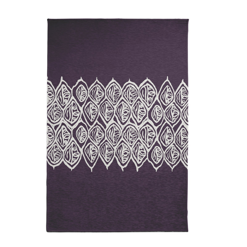 Safari Chenille Geometric Indoor Rug, Rectangle 2' x 3'