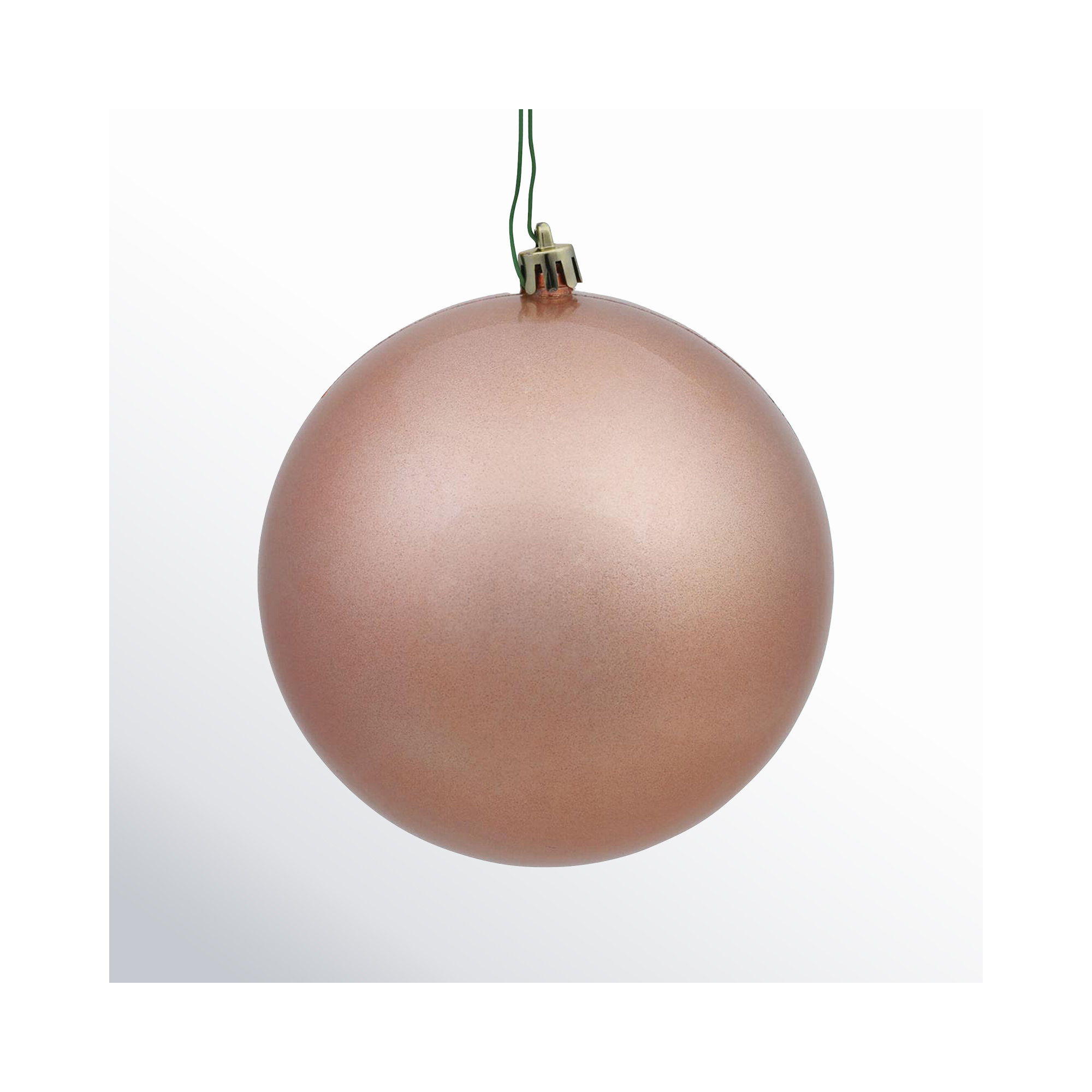 Holiday Décor Ball Ornament, Rose Gold