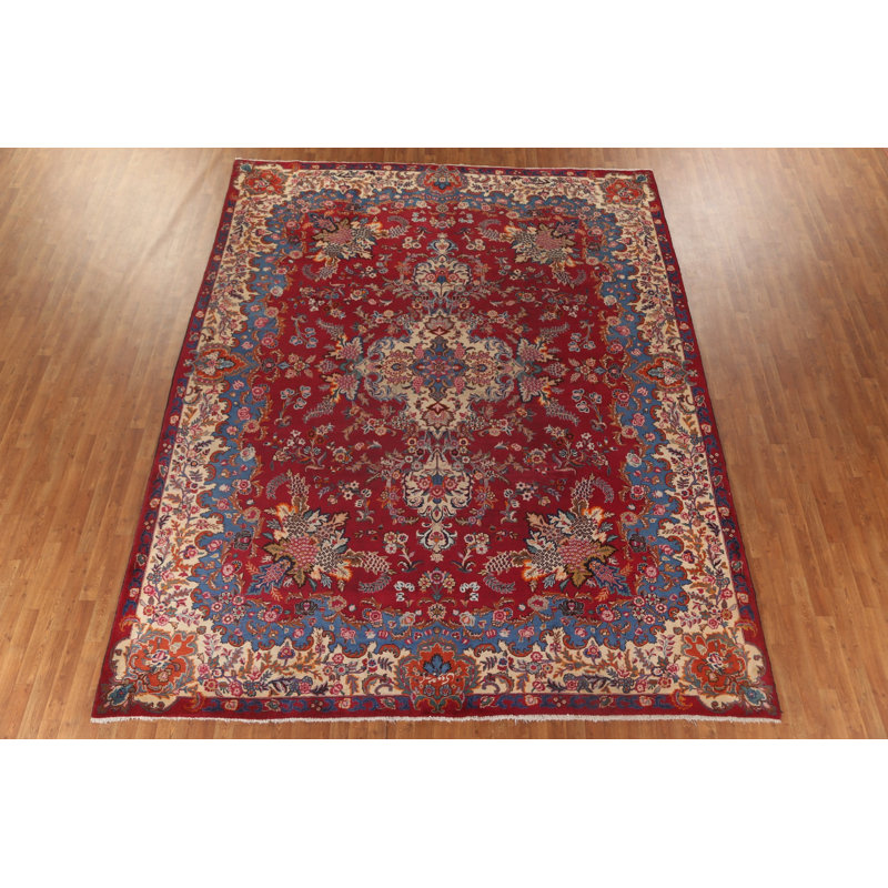 Tapis traditionnel floral 10 x 13