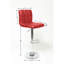 Ensemble de 2 tabourets de bar réglables et réglables en similicuir pivotant pour plus de confort et de style-1271588144