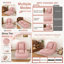Canapé-lit rembourré pliable (rose)-1828890145