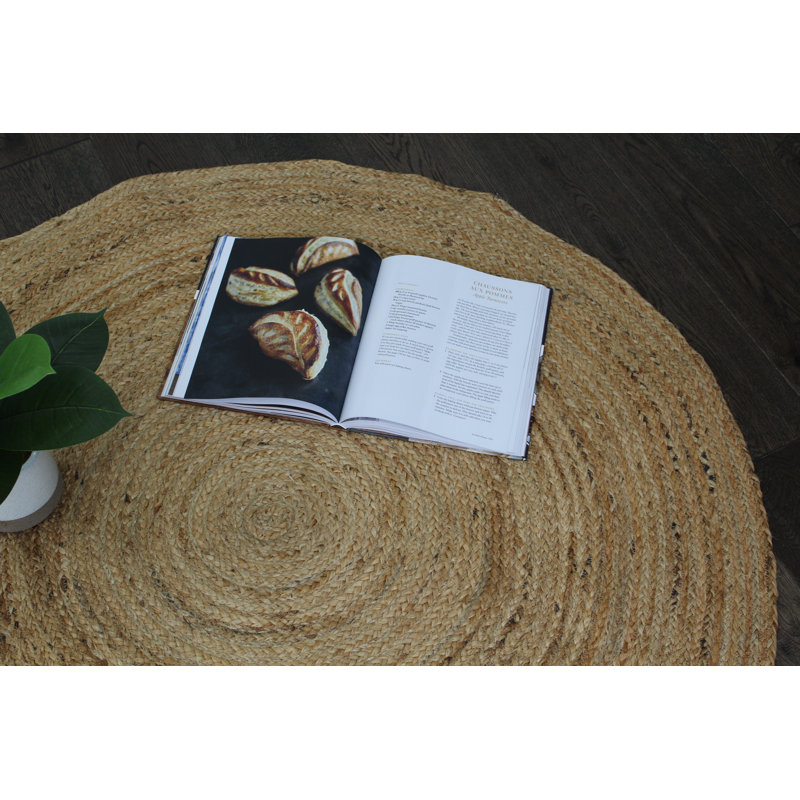 Tapis naturel rond en jute