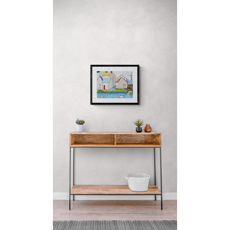 Harbor Town Ll Print by Phyllis Adams, 16" H x 20" W